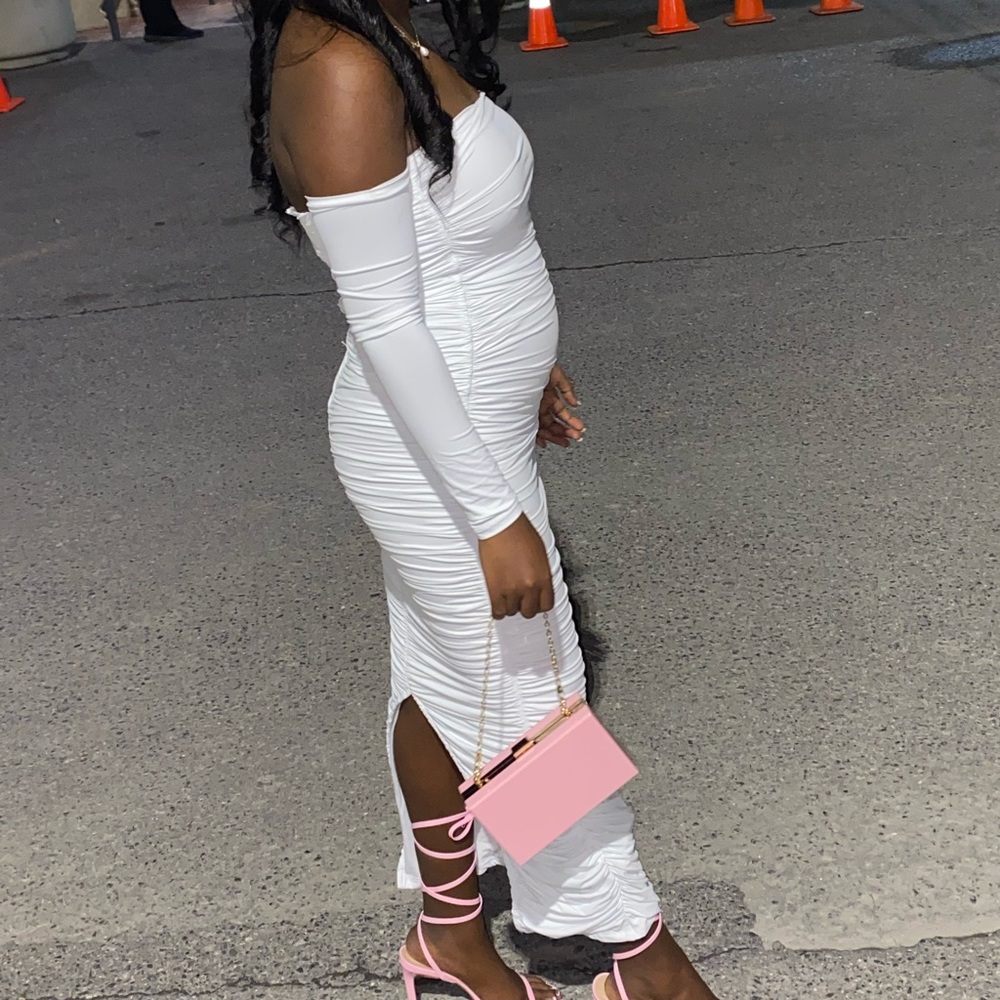 White dress